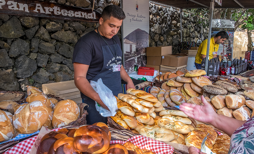 Vendedor de pan, Tenerife